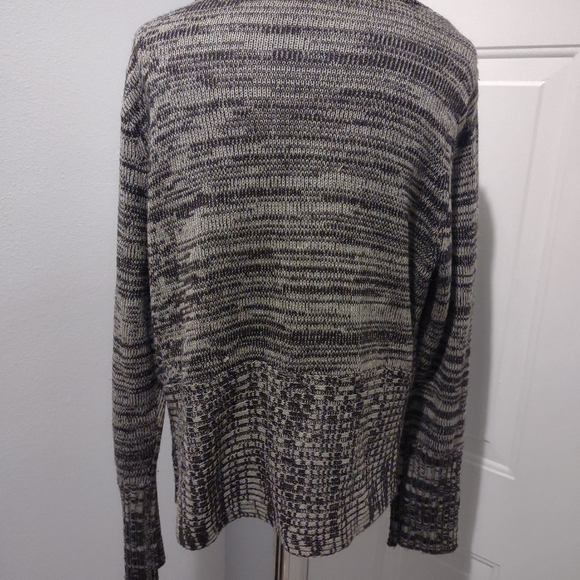 l.e.i XXL Brown Tan/ Cream Sweater - Picture 7 of 7